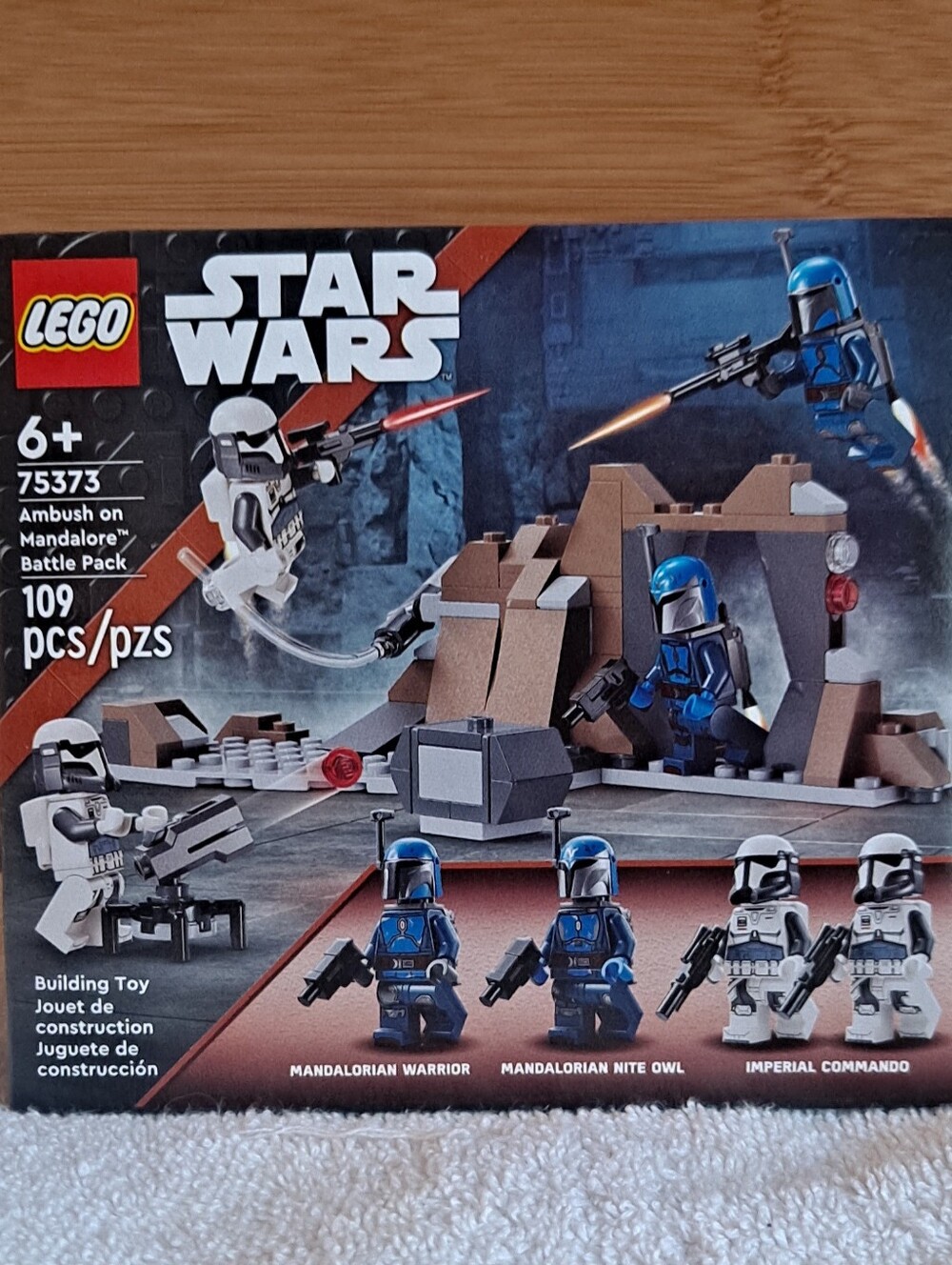 LEGO Star Wars Blue and Black Mandalorian Ambush Battle Pack 75373